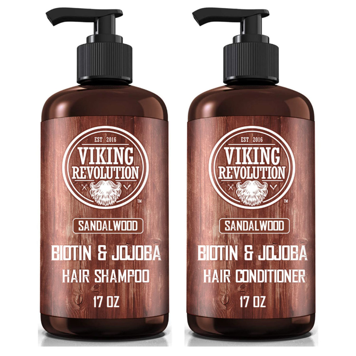 Viking Revolution Men's Shampoo and Conditioner